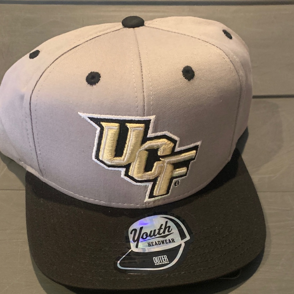 UCF Gray and Black Cap